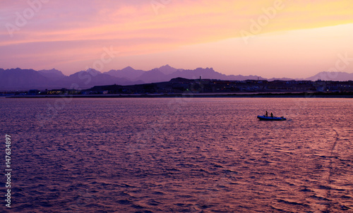Island view, Egypt, Hurghada, Abo Monkar Island, Red Sea © yanamavlyutova