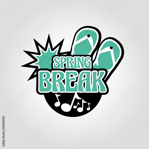 Spring Break icon