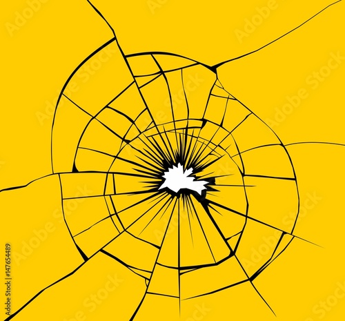 Broken glass