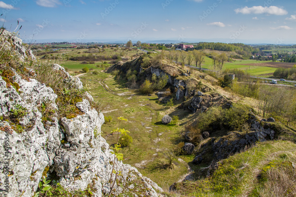Rocks in Ojcowski National Park