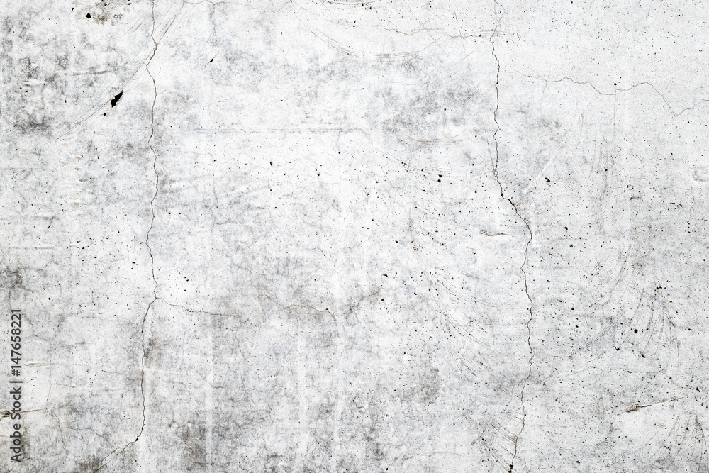 Texture of old white concrete wall for background Texture of old white concrete wall for background