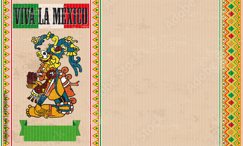 Maya Viva La Mexico Vintage Header