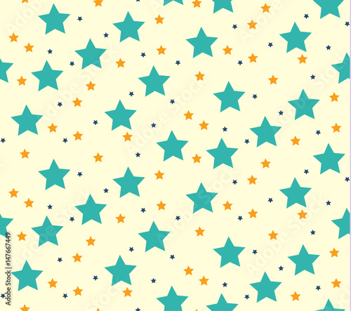 Abstract pattern, background with stars