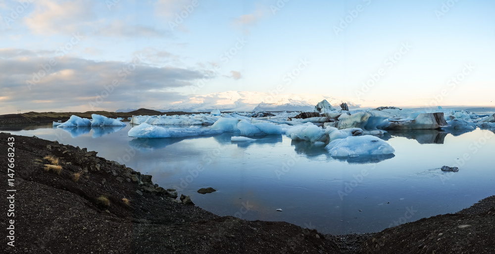 Island - Eislagune Jökulsarlon 
