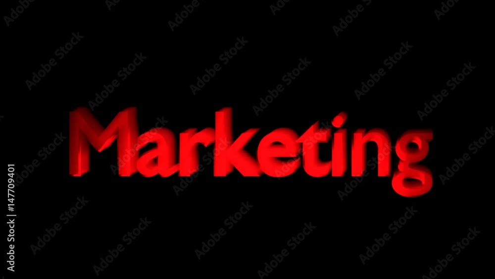 b2c Marketing animation with streaking text in red and blur motion b2c Marketing animation with streaking text in red and blur motion