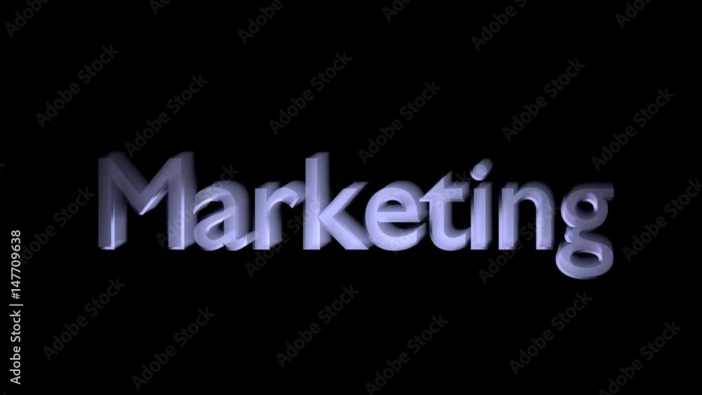 Online Marketing animation with streaking text and motion blur Online Marketing animation with streaking text and motion blur