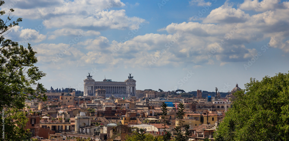 Rome, Italy - Aerial view