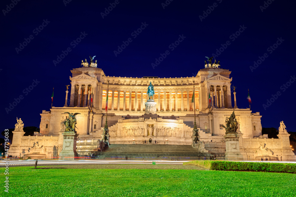 Monument of Victor Emmanuel - Rome, Italy