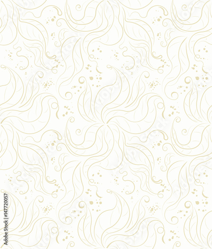 Abstract floral seamless background in very light, gentle tones.