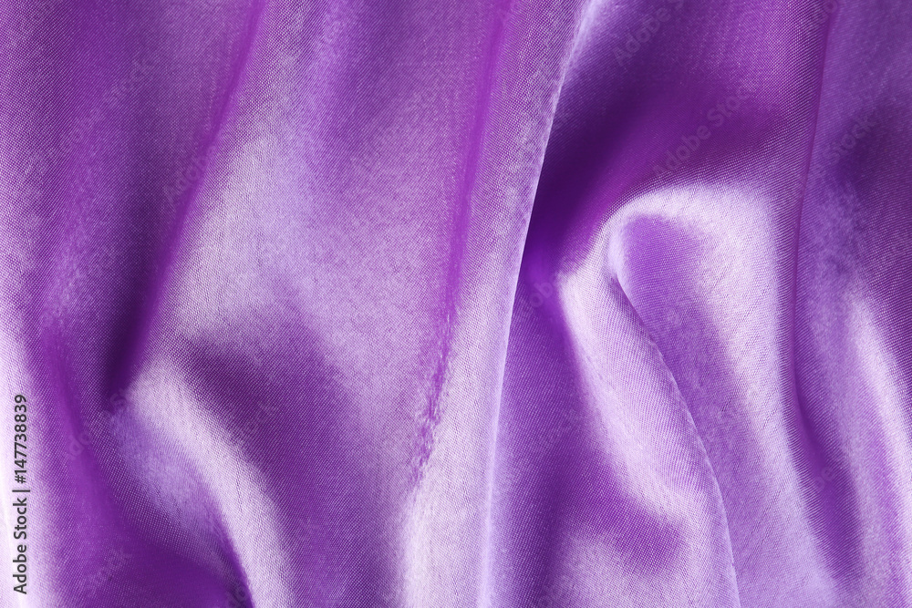 Lilac silk texture, closeup Lilac silk texture, closeup