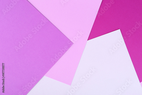 Composition with lilac paper sheets