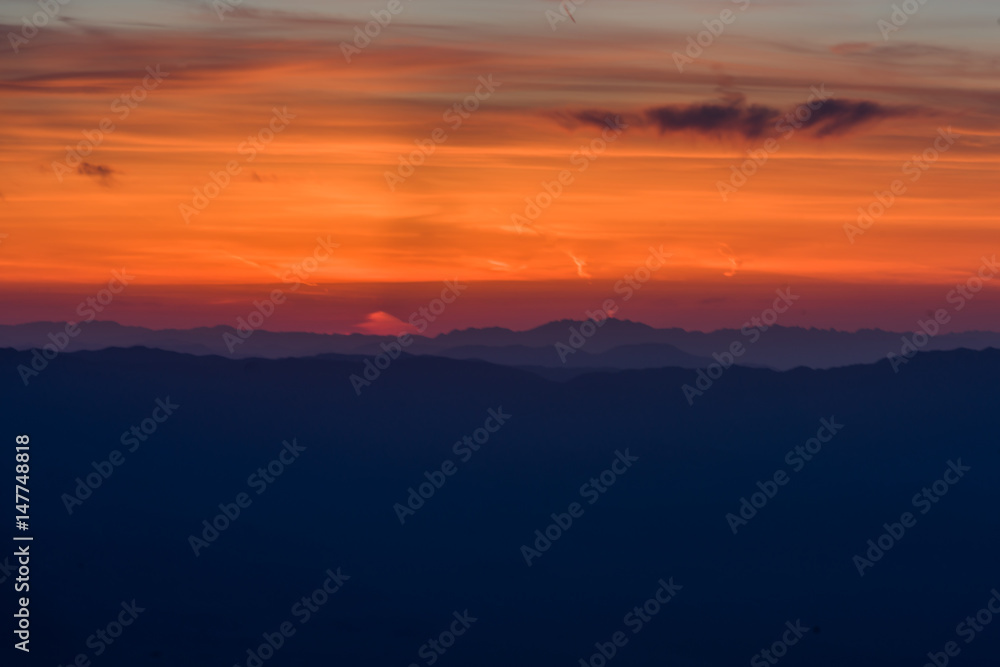 Sunrise atop San Jacinto Mountain-2