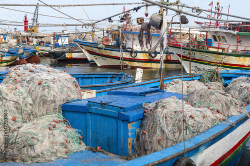 Houmt Souk, Tunisia, fishing boats Djerba island © JPC-PROD