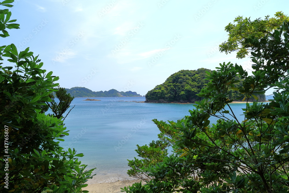 きれいな海 日南市栄松ビーチ