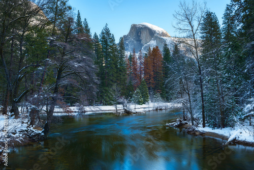 Half Dome view from Sentinel Bridge