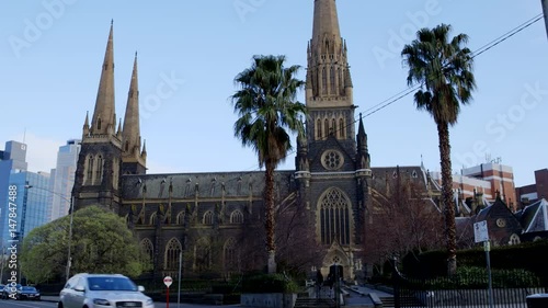 St Patrick's Cathedral In Melbourne photo