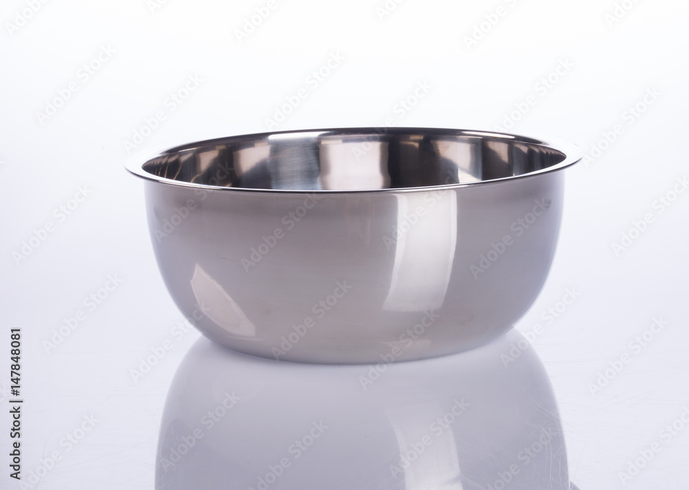 pot or stainless steel pot on a background. pot or stainless steel pot on a background.