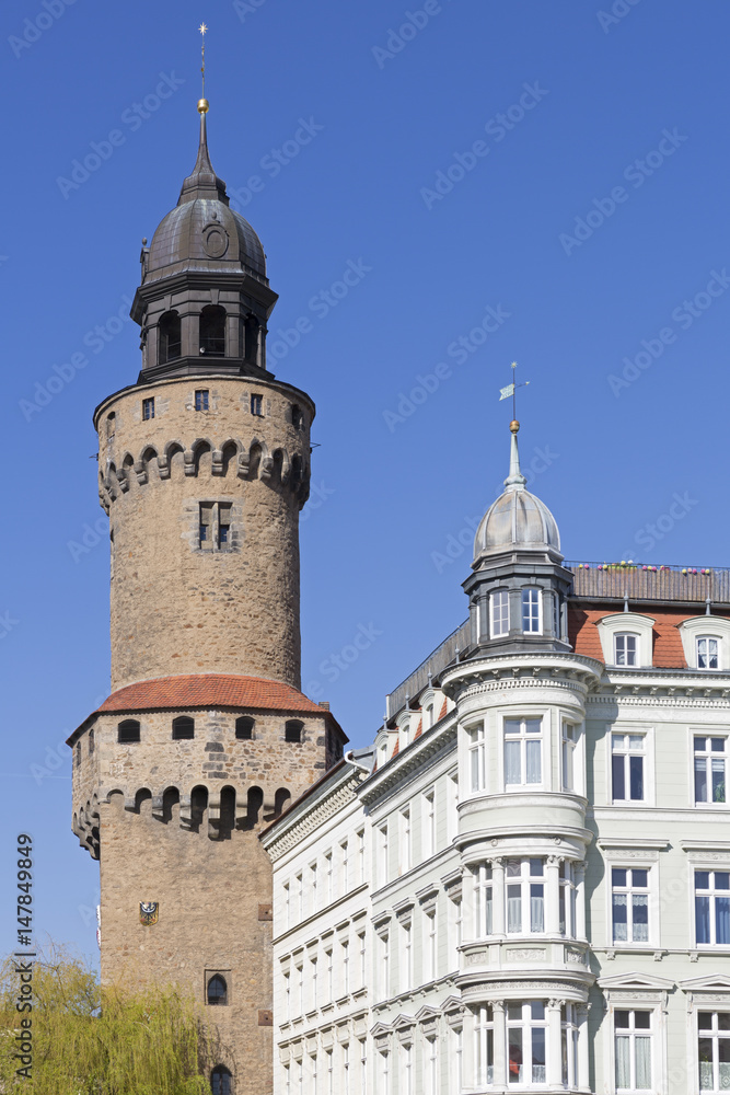 Der Reichenbacher Turm in Görlitz, Ostdeutschland Der Reichenbacher Turm in Görlitz, Ostdeutschland