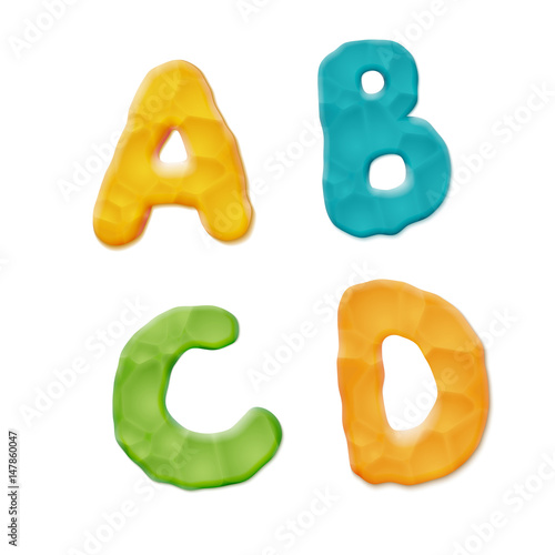 Plasticine Clay Font