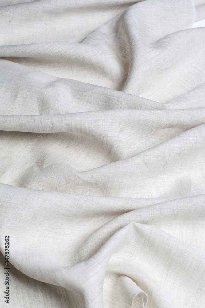 White linen canvas texture White linen canvas texture