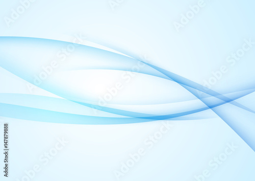Bright blue abstract cool folder background © phyZick