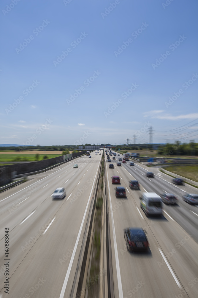 Fototapeta premium traffic highway