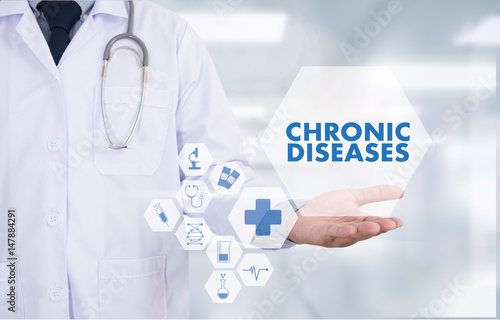 CHRONIC DISEASES Healthcare modern medical Doctor concept