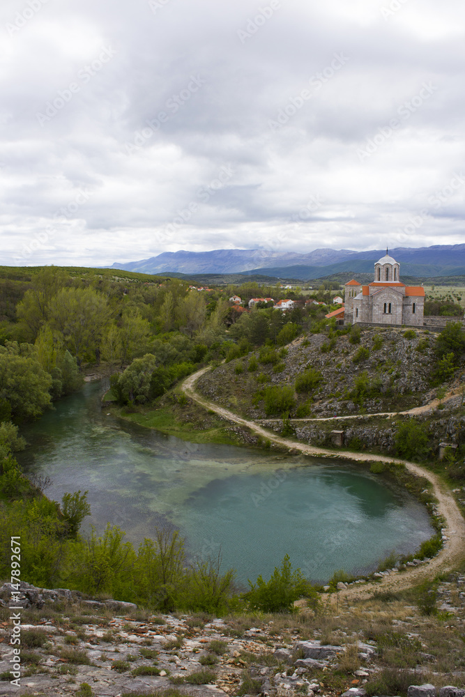 Cetina river spring