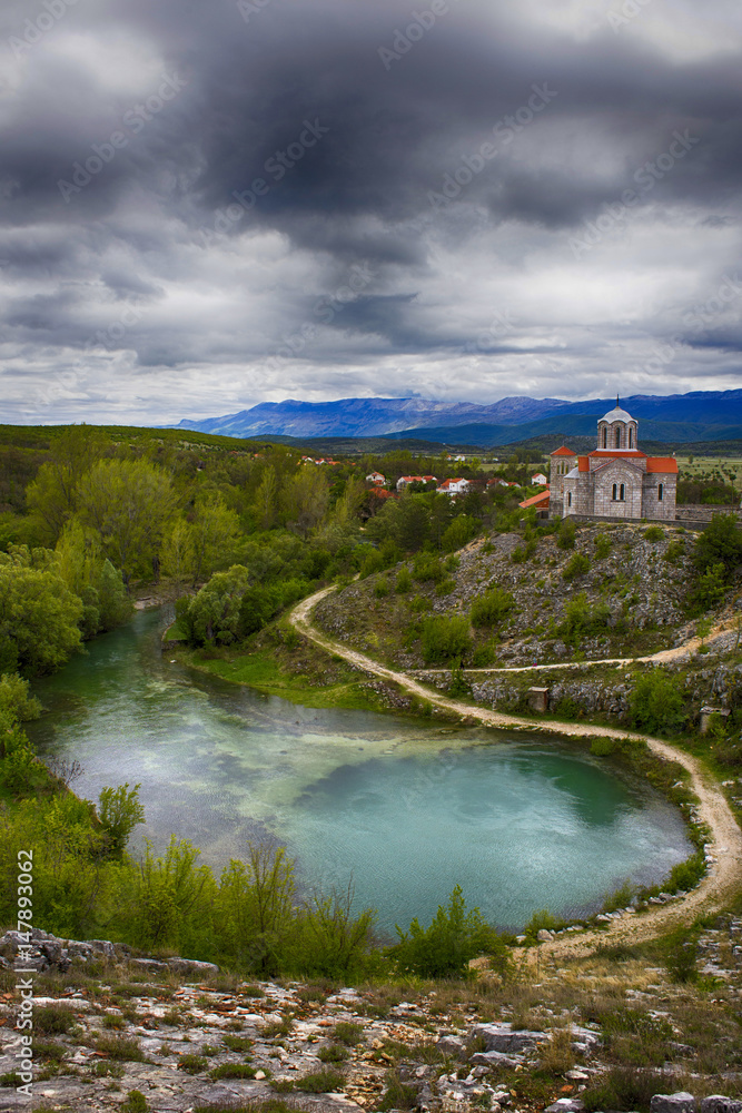 Cetina river spring