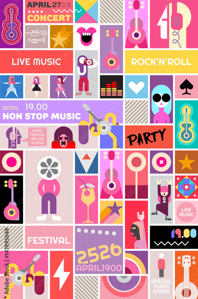 Rock Concert Poster Template Rock Concert Poster Template