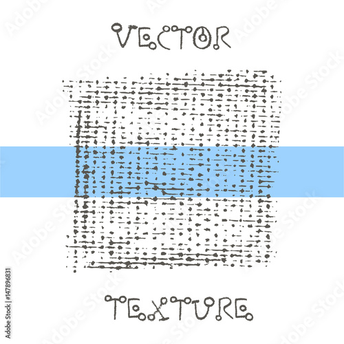 Pencil charcoal vector graphics for template banner with natural raw lines and curves. Grungy style and vintage abstract geometric effect.