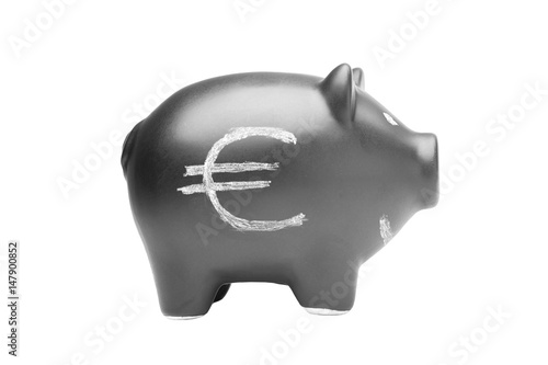 Obraz na płótnie Piggy bank w salonie