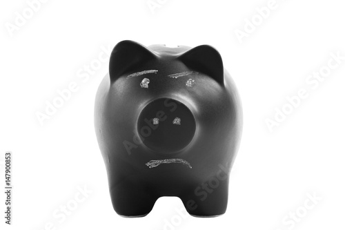 Obraz na płótnie Piggy bank w salonie