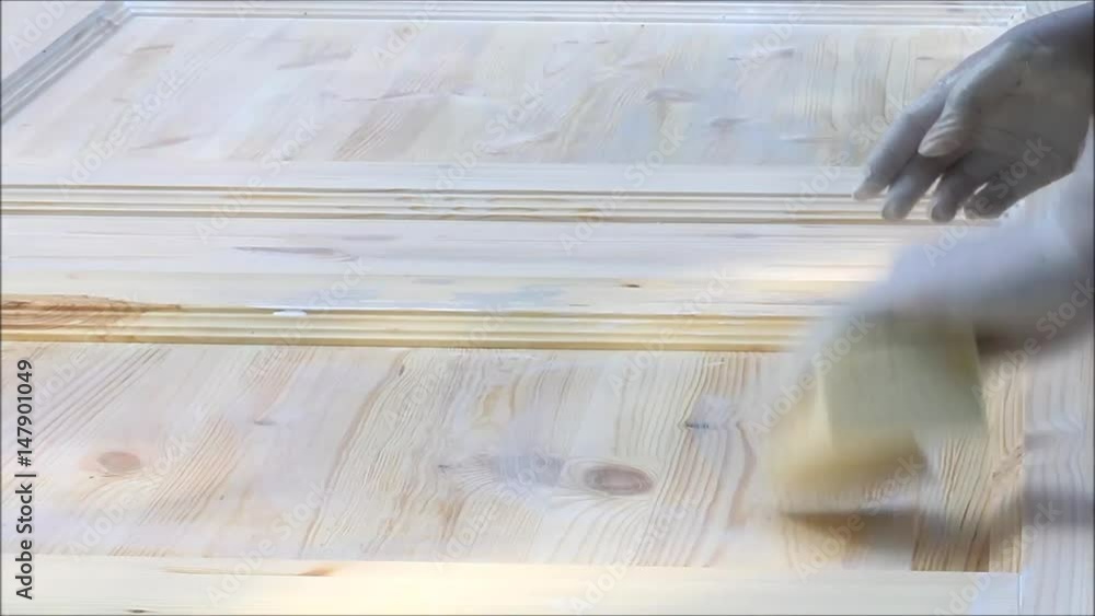 painting wooden surface with white color
painting wooden surface with white color