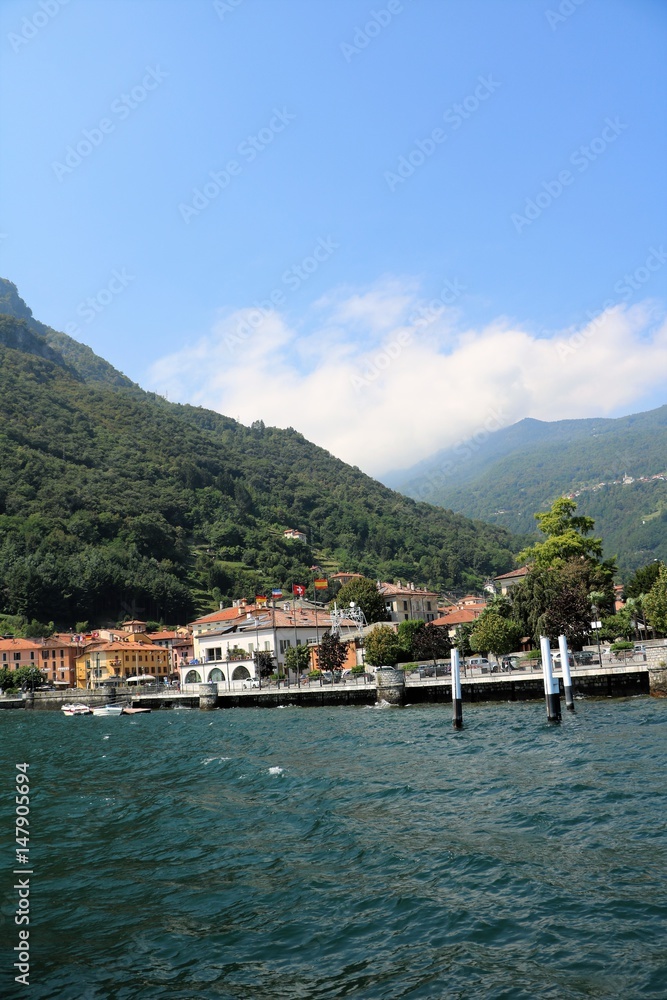 Lake Como and Gravedona ed Uniti, Lombardy Italy
