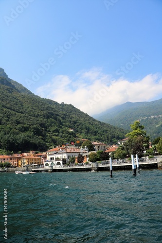 Lake Como and Gravedona ed Uniti, Lombardy Italy © ClaraNila