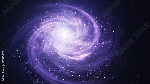 Fototapeta Naklejka Na Ścianę i Meble -  Spiral Galaxy - Elements of This Image Furnished by NASA