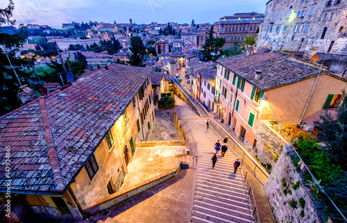 Billede på lærred perugia - italy