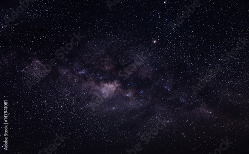 Milky Way, night scene sky background