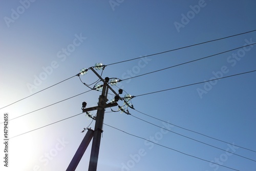 Overhead power line