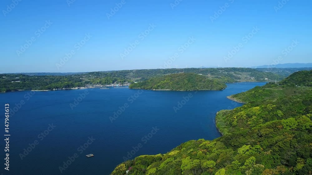海の風景 ドローン撮影 海の風景 ドローン撮影
