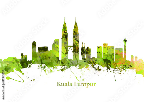 Canvas Print Kuala Lumpur City Skyline