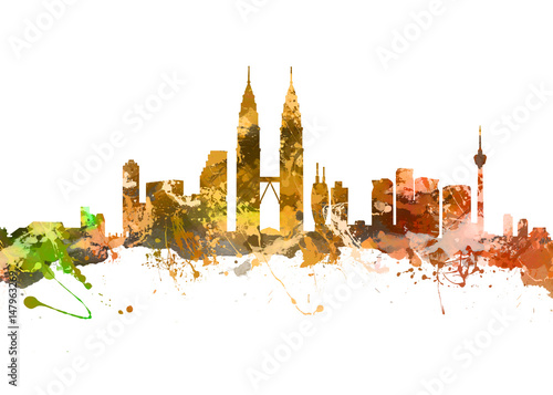 Photography Kuala Lumpur City Skyline