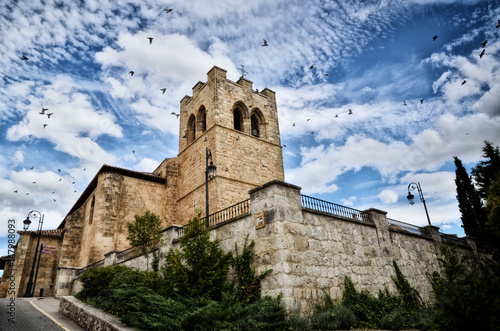 San Juan church, Aranda de Duero, Spain.