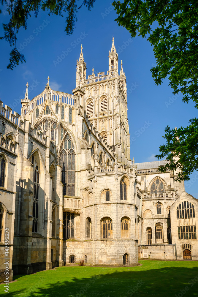 Gloucester Cathedral from East