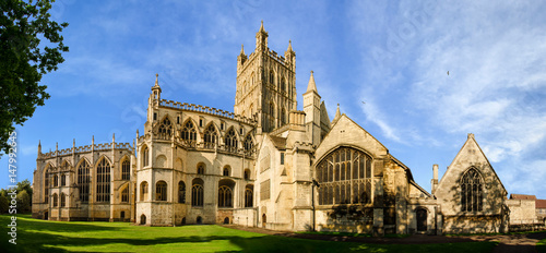 Panorama of Gloucester Cathedral photo
