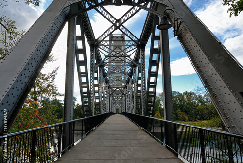 Pedestrian bridge in Salem Oregon.