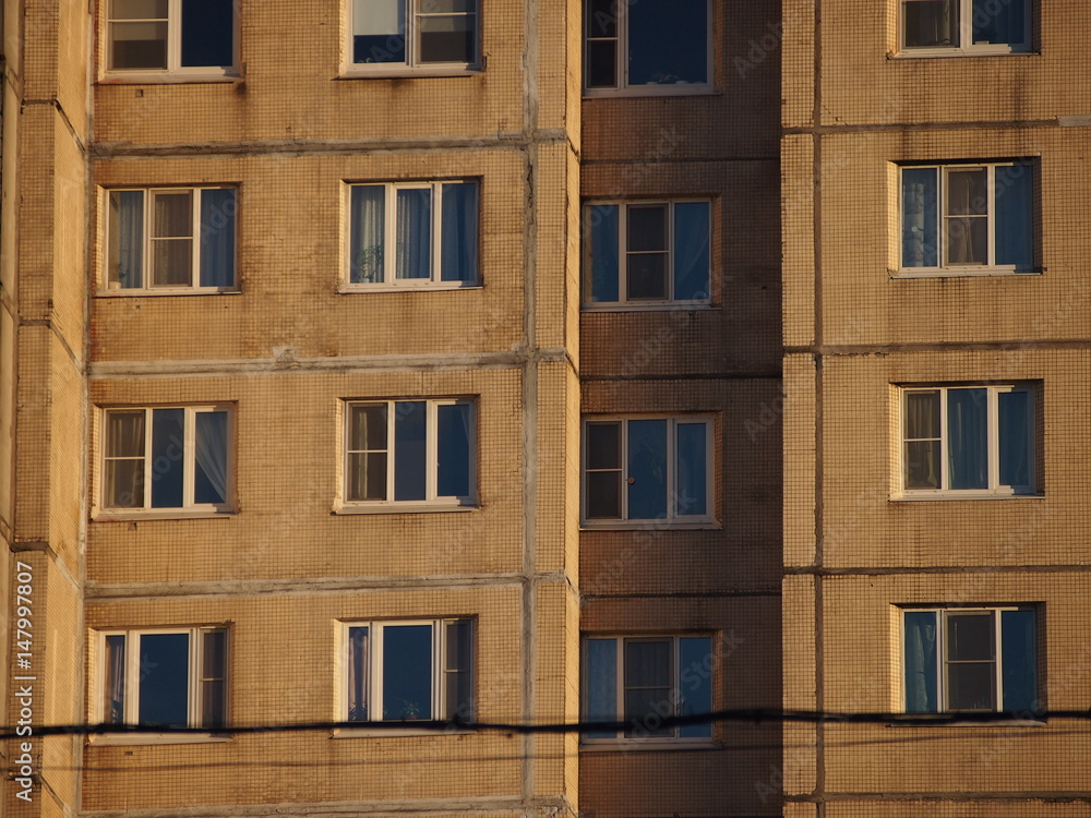 Soviet Style Apartment Blocks