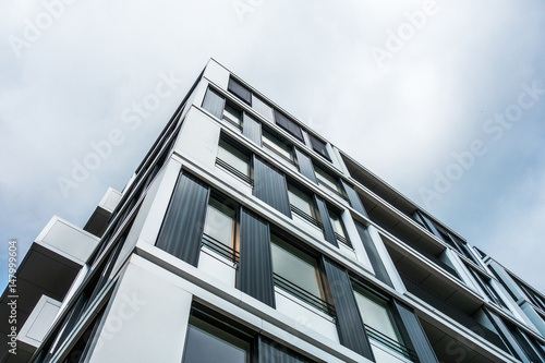 very low angle view of modern architecture