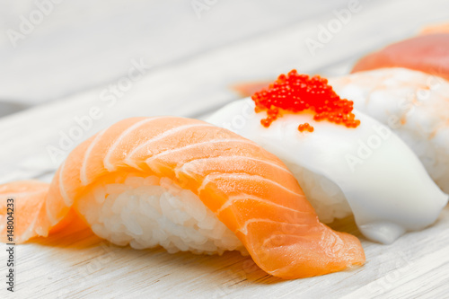 Sushi set, japanese food